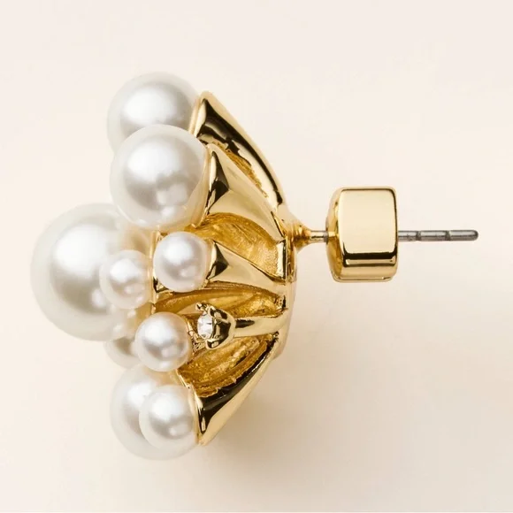 ♠️🤍 kate spade new york x Target Pearl Cluster Stud Earrings - Picture 5 of 7